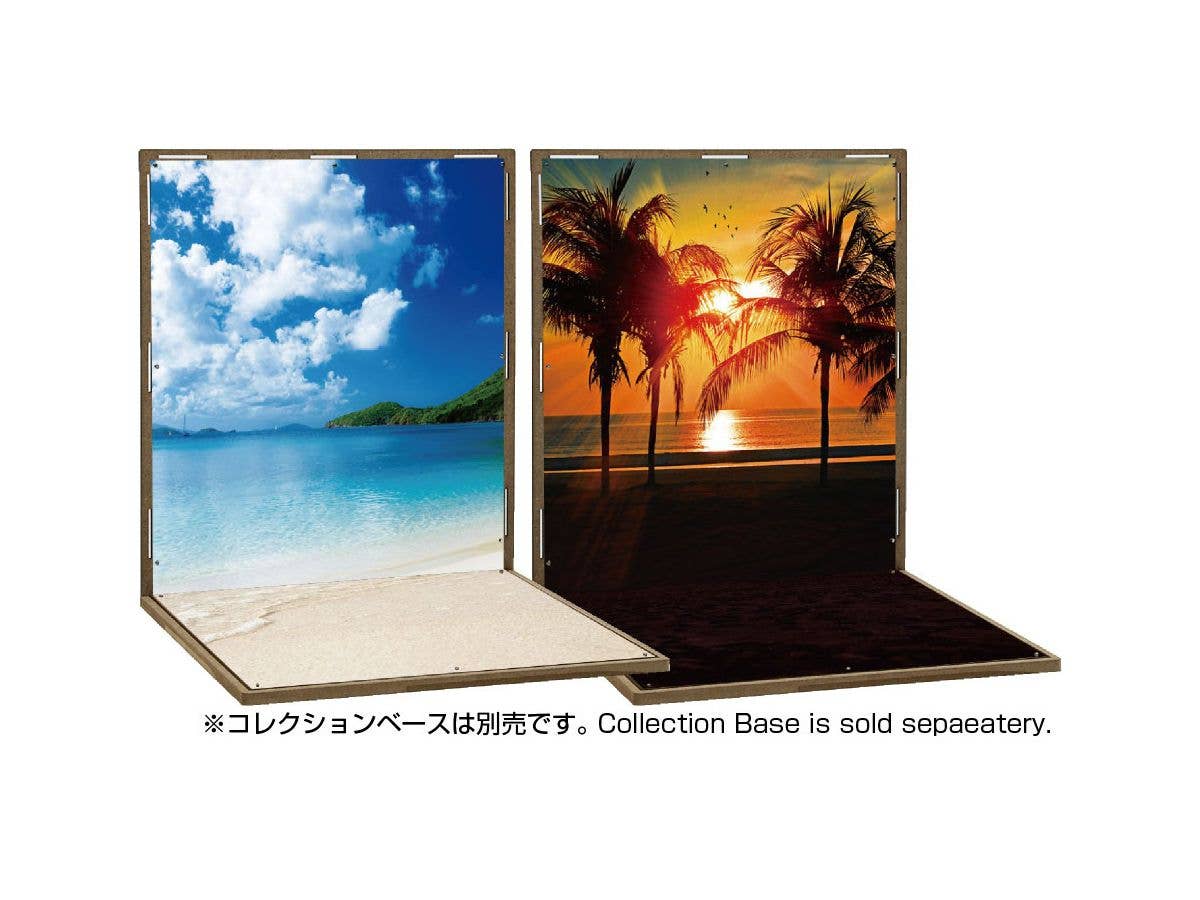 Diorama Sheet DM F008 Beach Set A