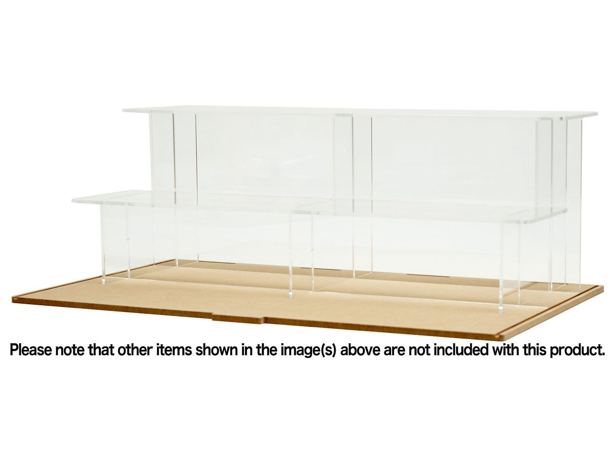 Collection Case Acrylic Stage for X (2 Step / Height 150mm / 75mm)