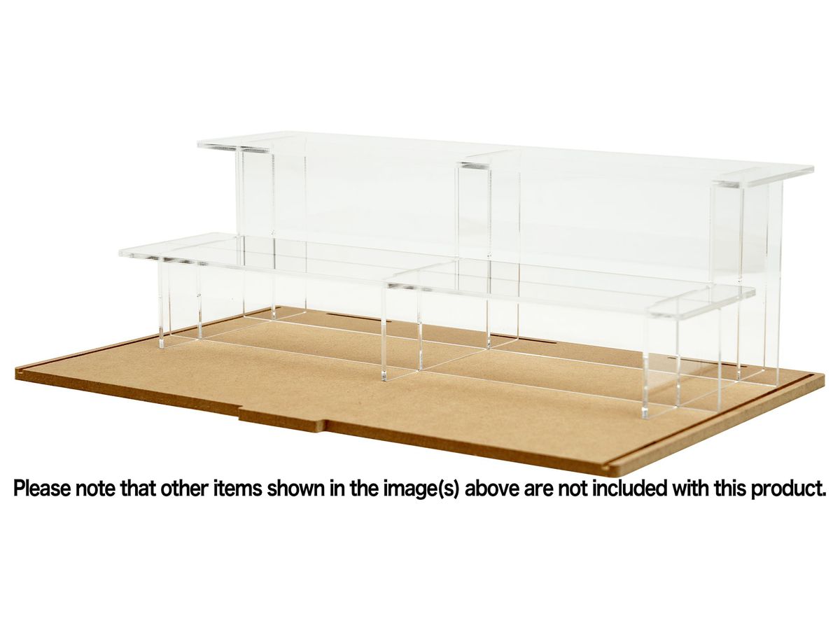 Collection Case Acrylic Stage for L (2 Step / Height 100mm / 50mm)