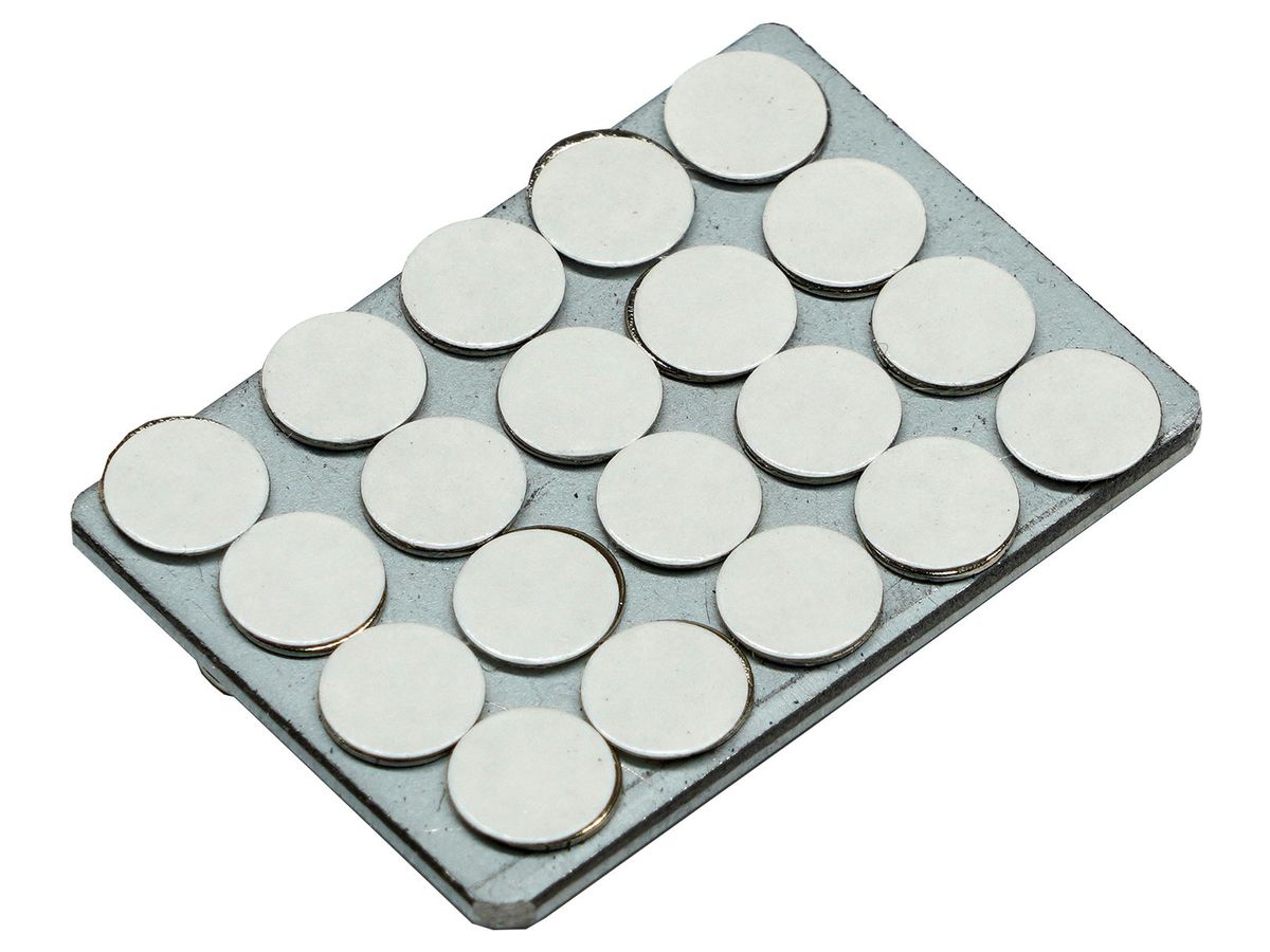 Ultra-thin Magnet with Double-sided Tape (40 pcs)