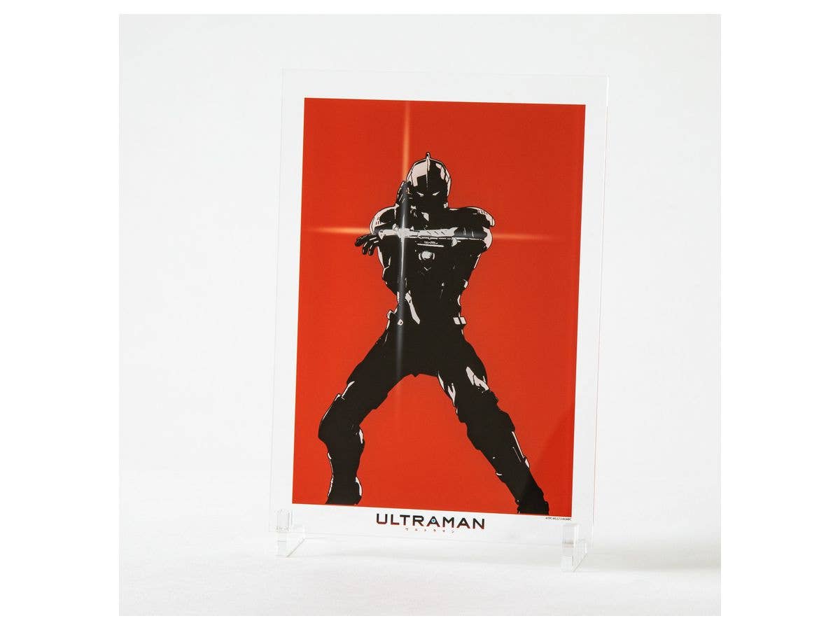 Anime Ultraman: Acrylic Panel (A4) Silhouette -Ultraman-
