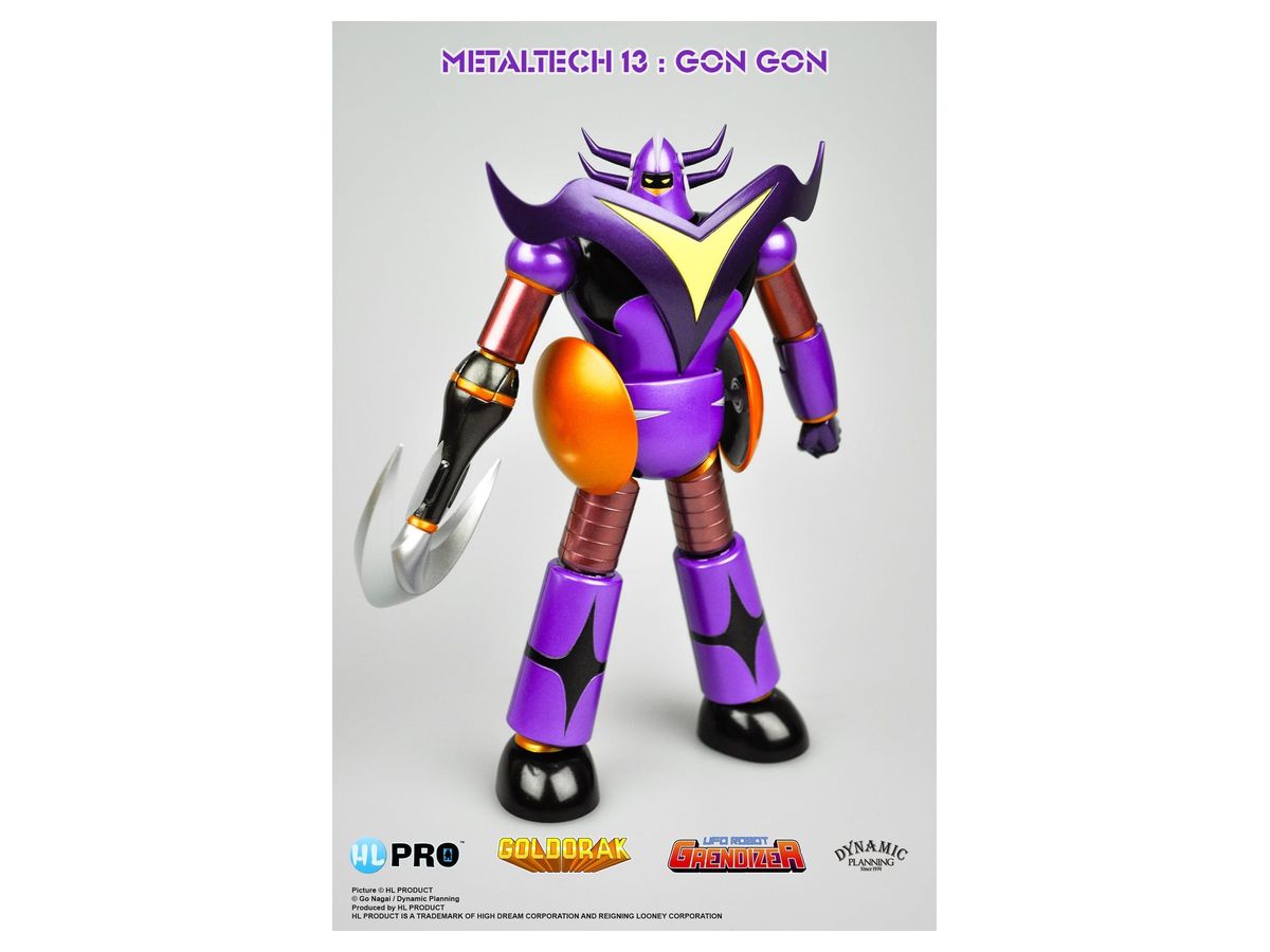 Metaltech 13 Saucer Beast Gongon Metallic Ver.