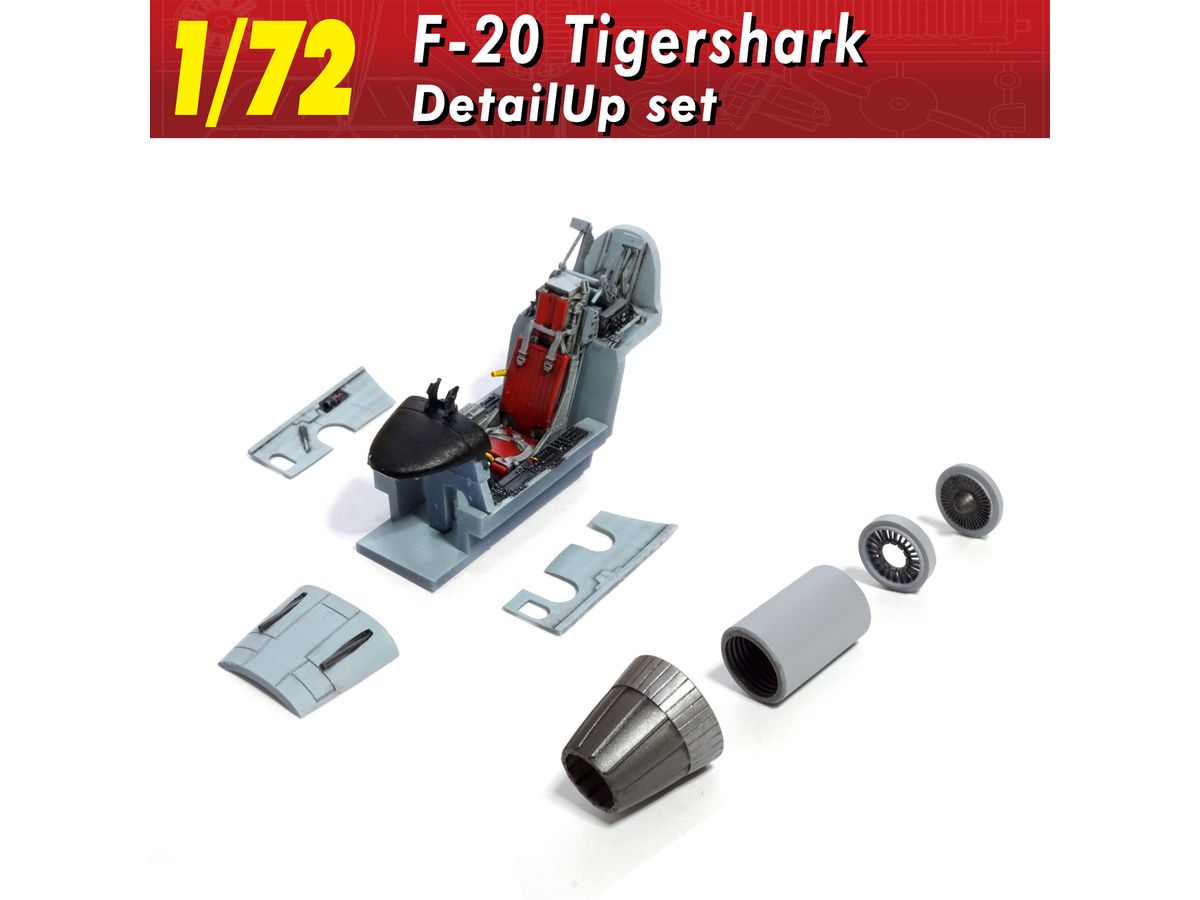 F-20 Tigershark Prototype Unit 2/3 Detail Up Set