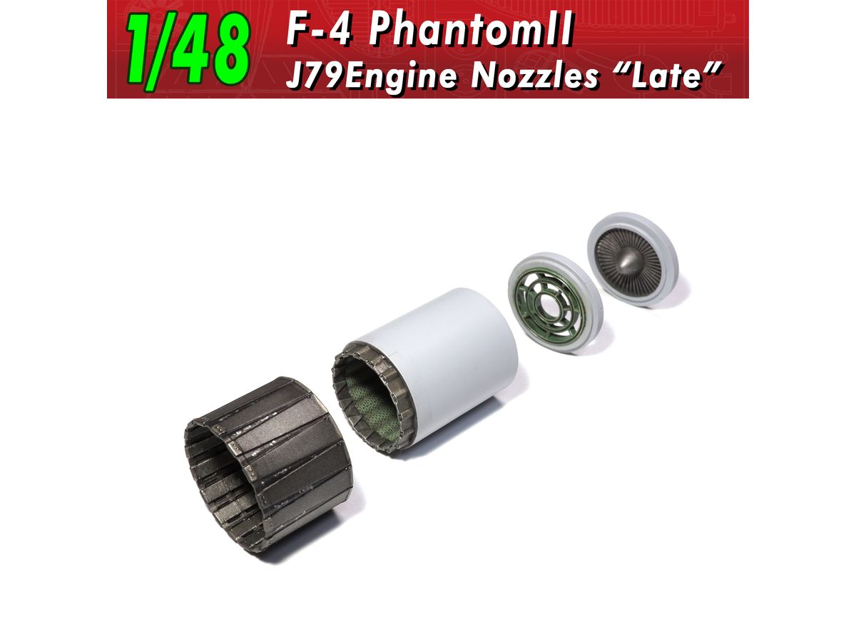F-4 Phantom II J79Engine Nozzles Late