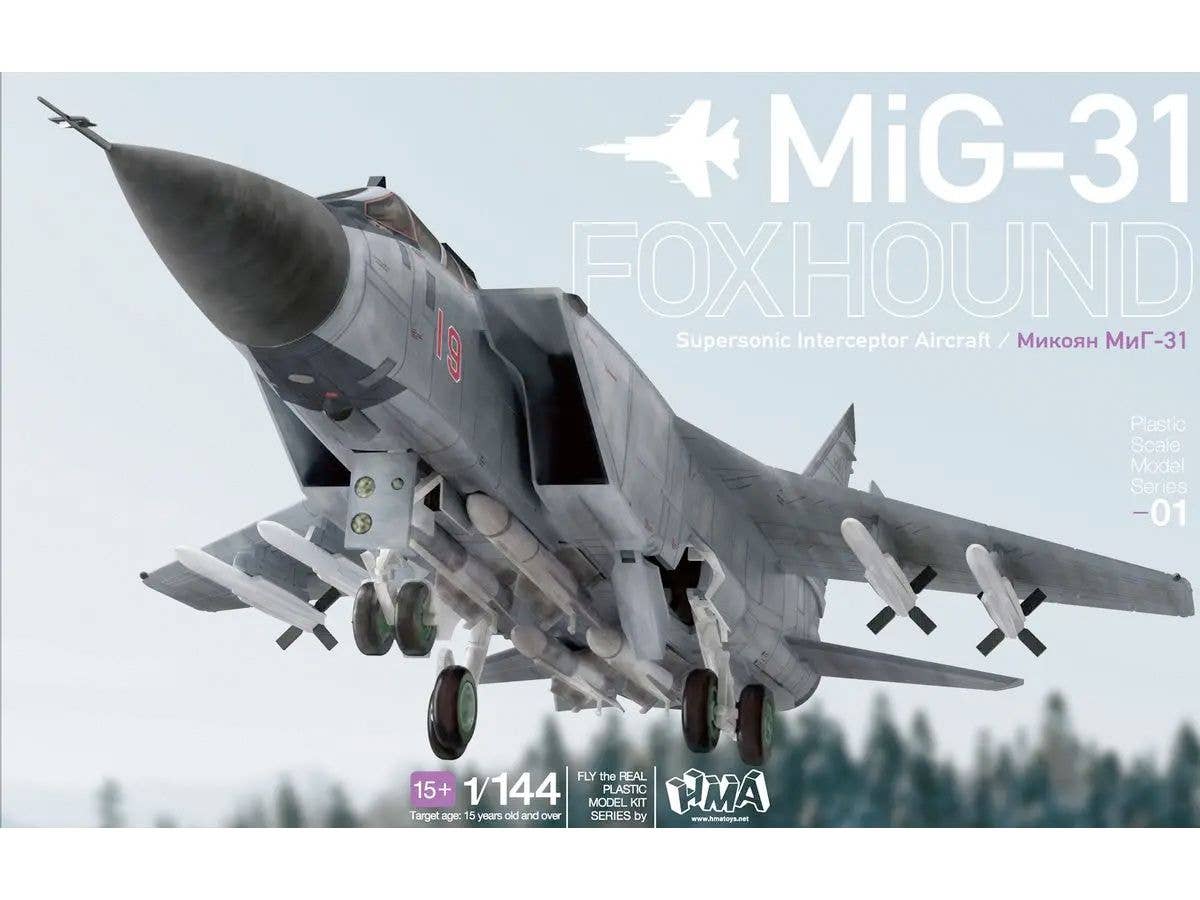 MiG-31 Foxhound Plastic Model Kit