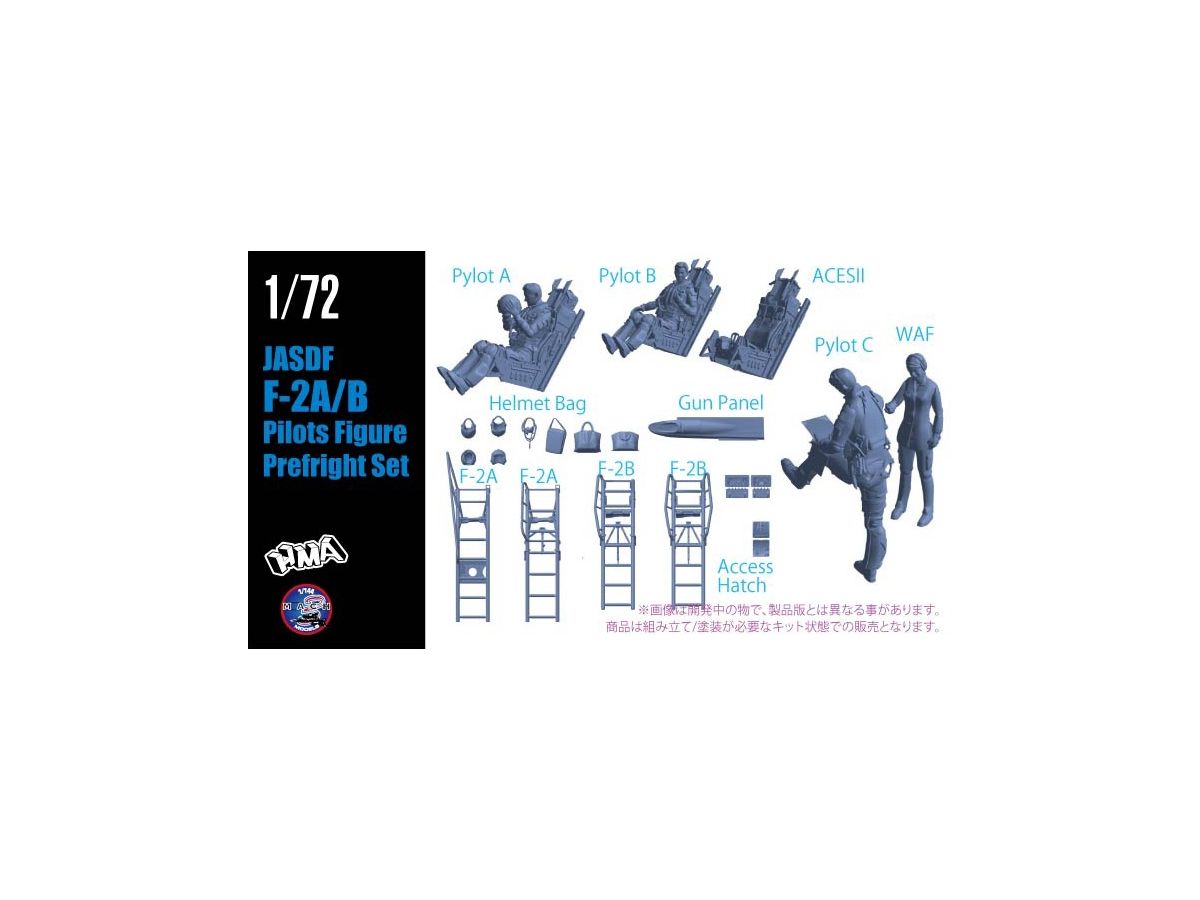 F-2A/B Pilot Figure Preflight Set