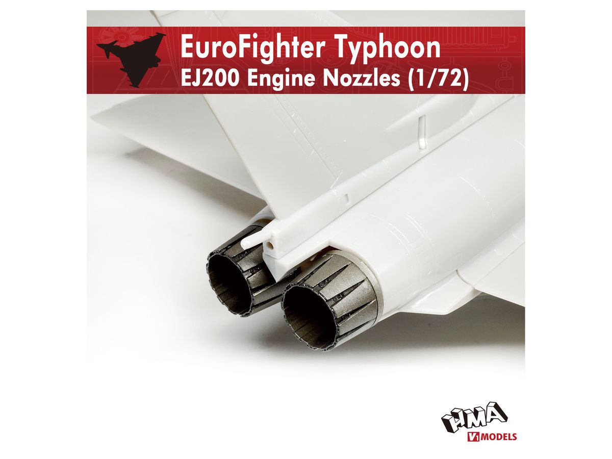 Eurofighter Typhoon EJ200 Engine Nozzles