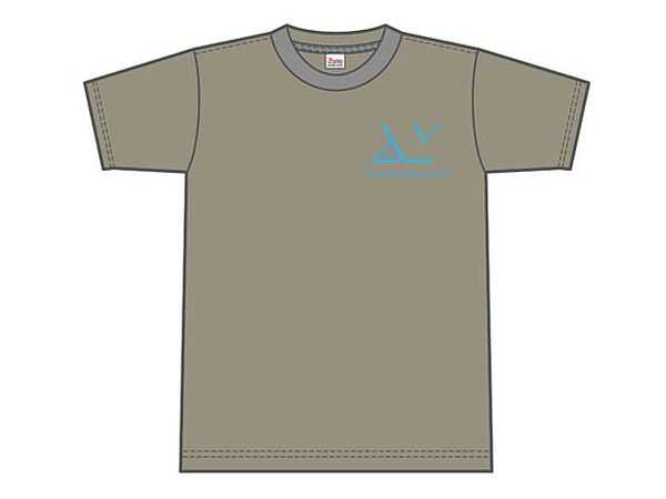 X68000 T-shirt Logo Gray M