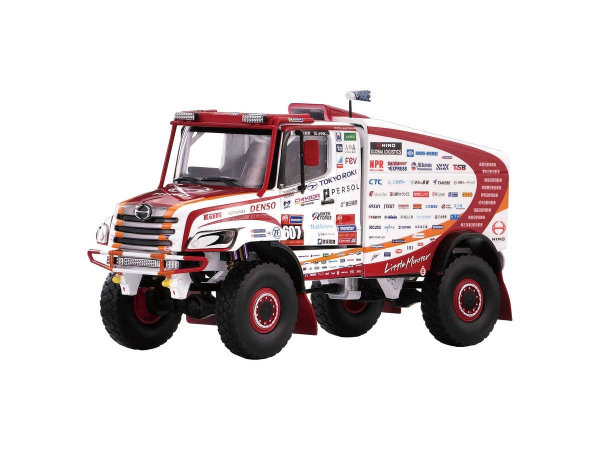 HINO 600 Series 2025 Dakar Rally Diecast Model
