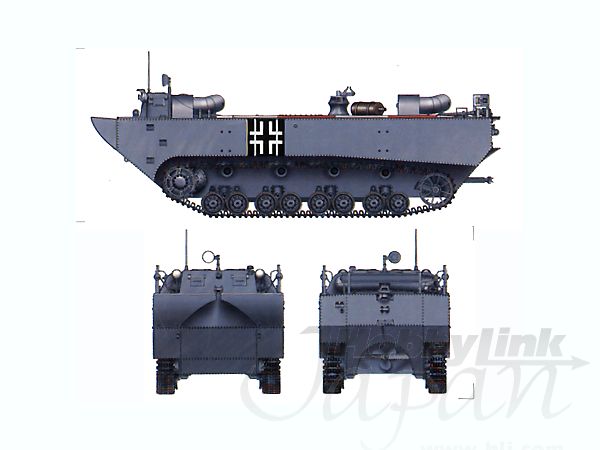 LWS Land-Wasser-Schlepper Type I/II Trojca 40
