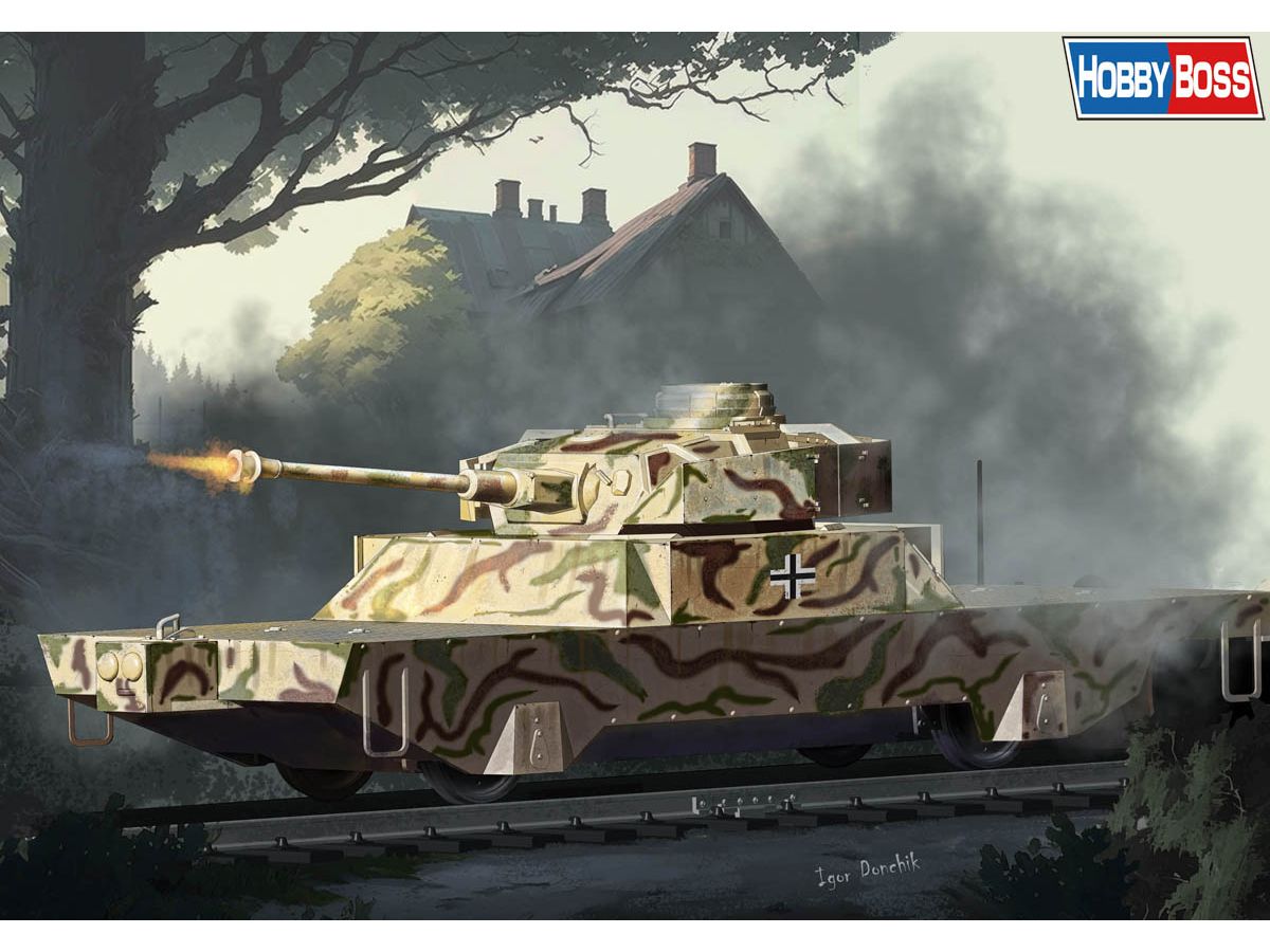 German Armored Train Formation BP-44/Gun Car Type Ii