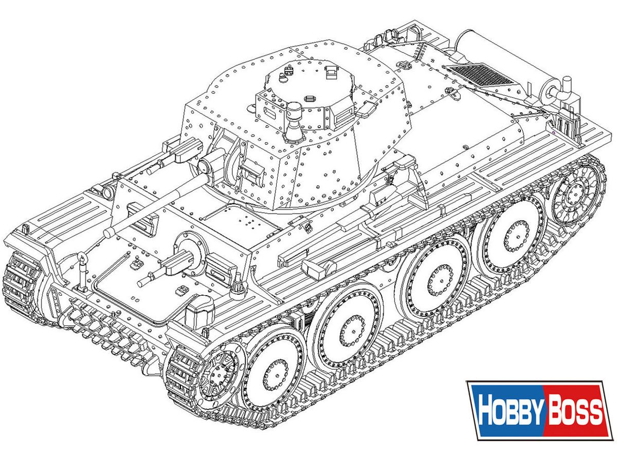 German 38 (t) Tank E/F