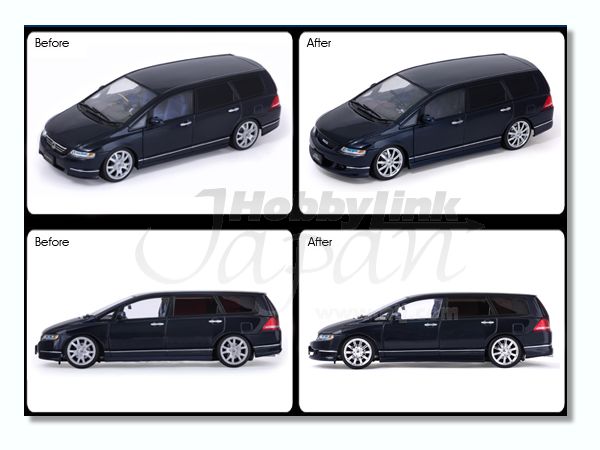 HotWorks 1/24 Honda Mugen Odyssey VTEC Diecast Model | eBay