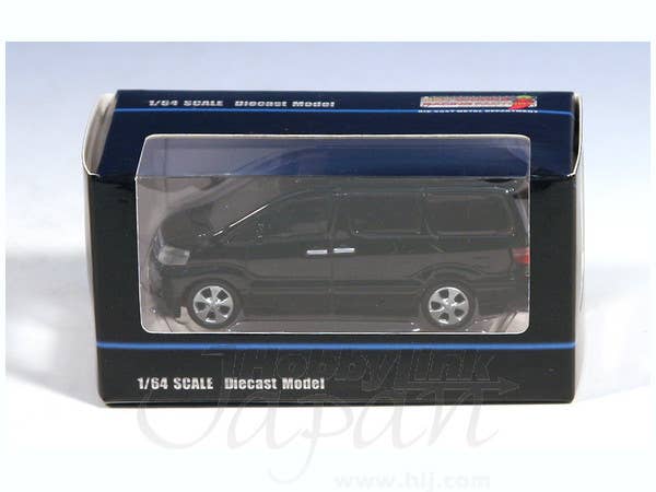 HOT WORKS 1/64 トヨタ アルファード 2005 ブラック ミニカー Toyota Alfard 2005 Black | HLJ.com