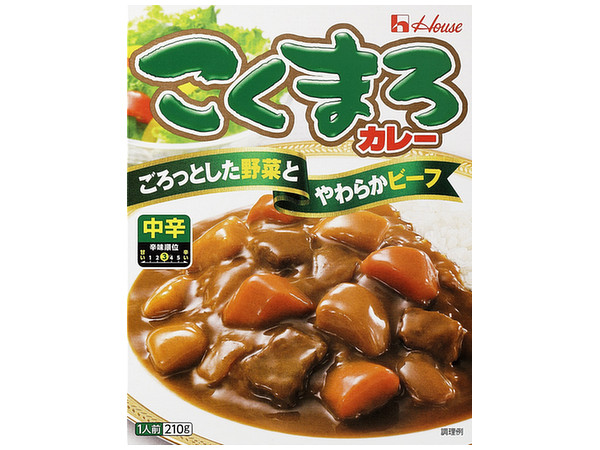 Retort Pouch Kokumaro Curry Medium - 1 Packet (210g)