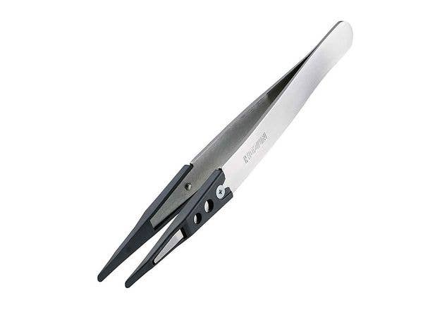 ESD Tip Tweezers R type 2.4mm