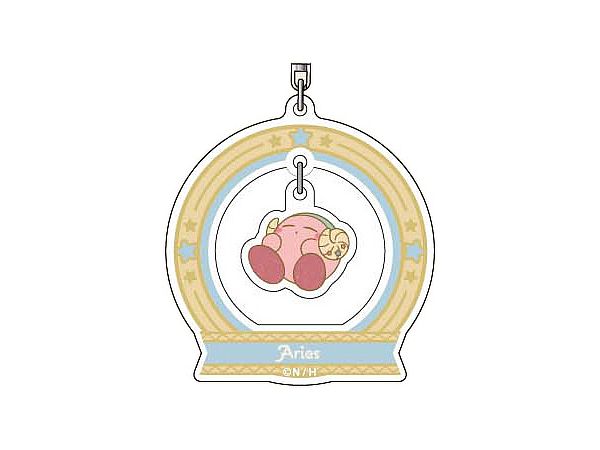 Kirby: KIRBY Horoscope Collection Yuratto Acrylic Keychain 01 Aries / YAK