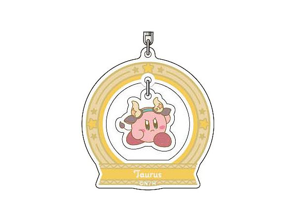 Kirby: KIRBY Horoscope Collection Yuratto Acrylic Keychain 02 Taurus / YAK