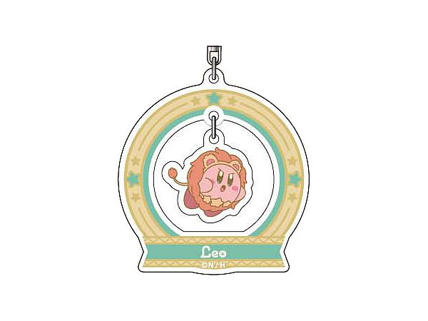 Kirby: KIRBY Horoscope Collection Yuratto Acrylic Keychain 05 Leo / YAK