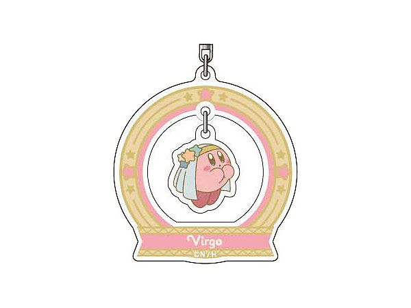 Kirby: KIRBY Horoscope Collection Yuratto Acrylic Keychain 06 Virgo / YAK