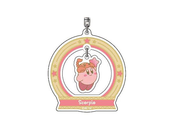 Kirby: KIRBY Horoscope Collection Yuratto Acrylic Keychain 08 Scorpio / YAK