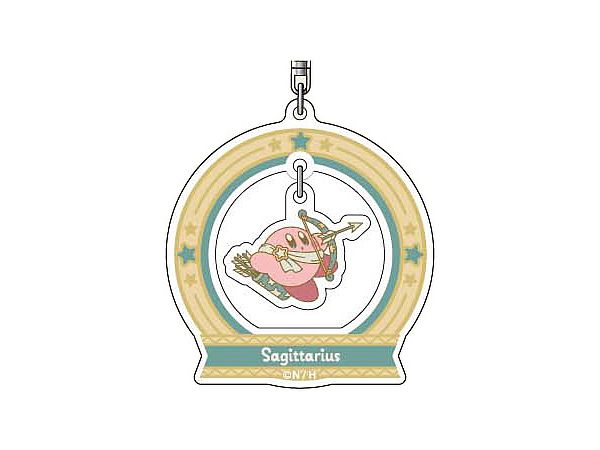 Kirby: KIRBY Horoscope Collection Yuratto Acrylic Keychain 09 Sagittarius / YAK