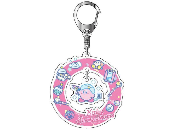 Kirby: Sweet dreams Yuratto Acrylic Keychain 01 Pink