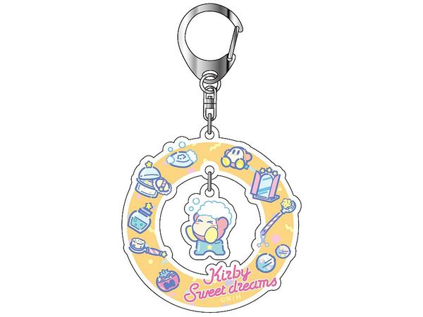 Kirby: Sweet dreams Yuratto Acrylic Keychain 04 Yellow