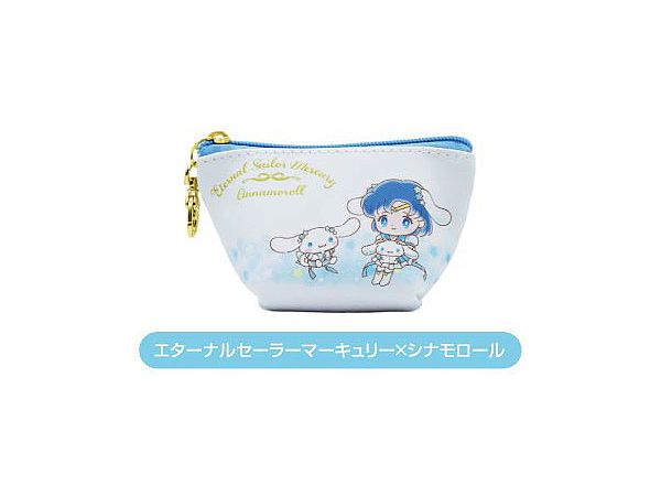 Sailor Moon Cosmos The Movie x Sanrio Characters: Earphone Pouch 02 Eternal Sailor Mercury x Cinnamoroll