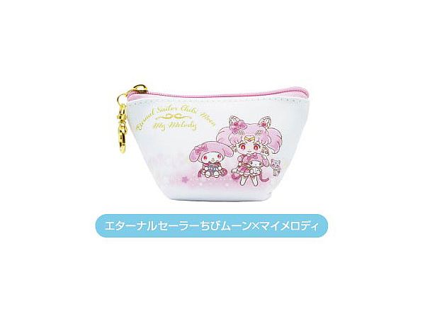 Sailor Moon Cosmos The Movie x Sanrio Characters: Earphone Pouch 06 Eternal Sailor Chibi Moon x My Melody