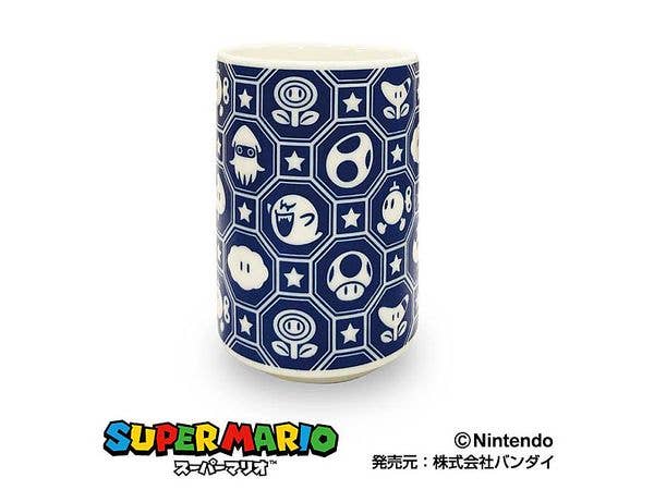 Super Mario: Teacup 2401 All-Over Pattern