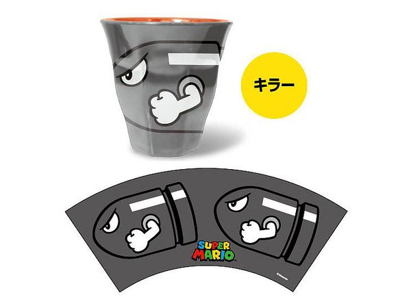 Super Mario Melamine Cup 2406 Killer / Bullet Bill (Reissue)