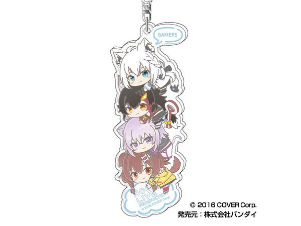 hololive production: Hug Meets Acrylic Keychain Stacking Arrangement 04 GAMERS