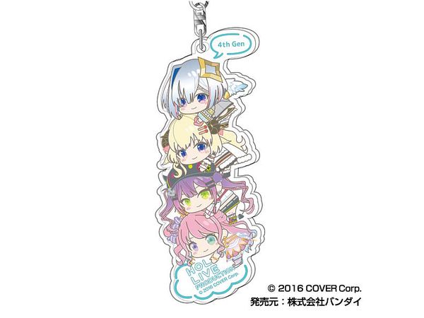 hololive production: Hug Meets Acrylic Keychain Stacking Arrangement 06 4th Gen