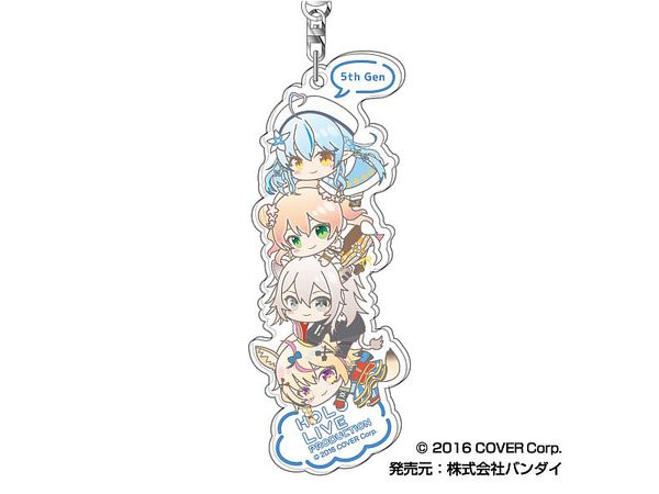 hololive production: Hug Meets Acrylic Keychain Stacking Arrangement 07 5th Gen