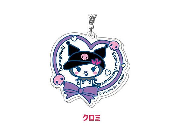 Acrylic Keychain Tamagotchi x Sanrio Characters 04 Kuromi
