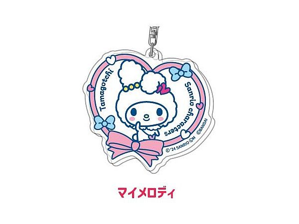 Acrylic Keychain Tamagotchi x Sanrio Characters 07 My Melody