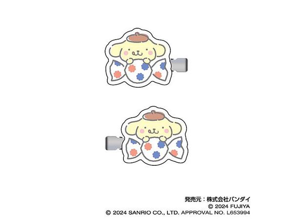 PEKO x Sanrio Characters: Hair Clip Vol.2 03 Pompompurin
