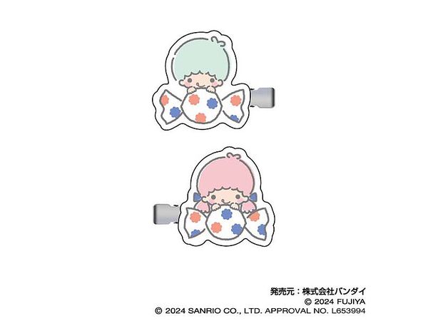 PEKO x Sanrio Characters: Hair Clip Vol.2 05 Little Twin Stars