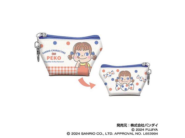 PEKO x Sanrio Characters: Earphone Pouch 07 PEKO-Chan