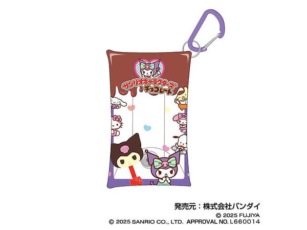 Sanrio Characters Chocolate: Multi Clear Case S Size Vol.2 06 Kuromi