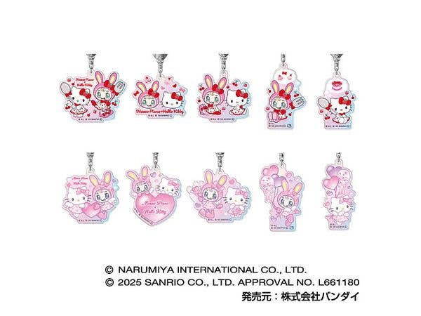 Mezzo Piano x Hello Kitty: Aurora Acrylic Keychains (10 Pieces Per Box)