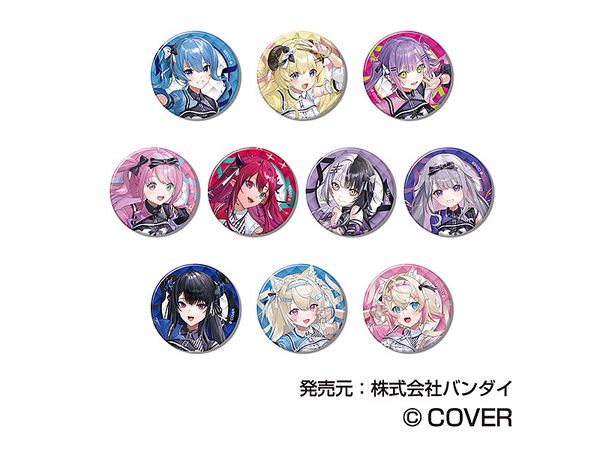 hololive 6th fes. Color Rise Harmony: CAN Badge A BOX stage1 1Box 10pcs