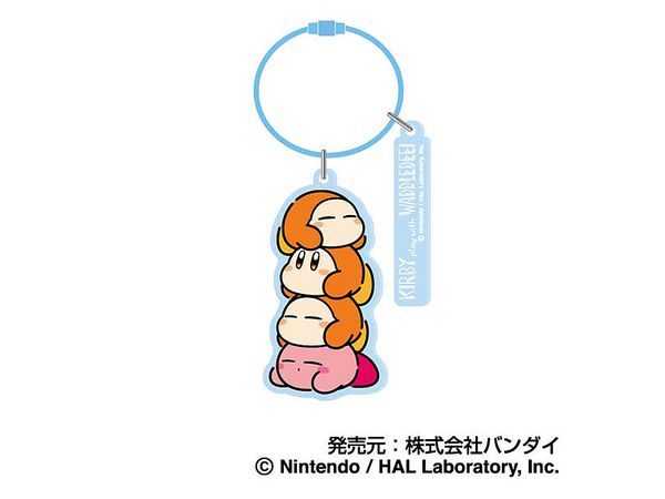 Kirby Play With Waddle Dee: Wireplate Keychain 02 Incredibly...