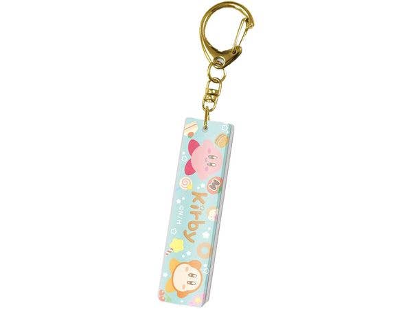 Kirby Of The Stars: Stick Keychain 02 Kirby & Waddle Dee