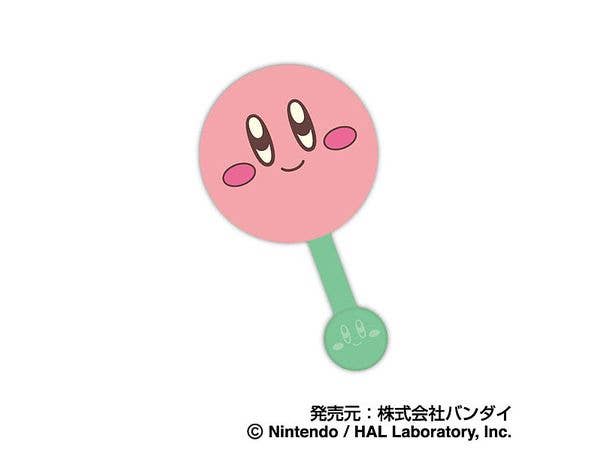 Kirby Of The Stars: Stick Chocolate Hand Mirror 01 Kirby Face
