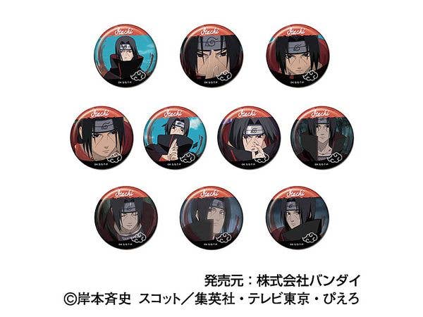 Naruto Shippuden: Memory Can Badge Uchiha Itachi Box 1 Box 10Pcs