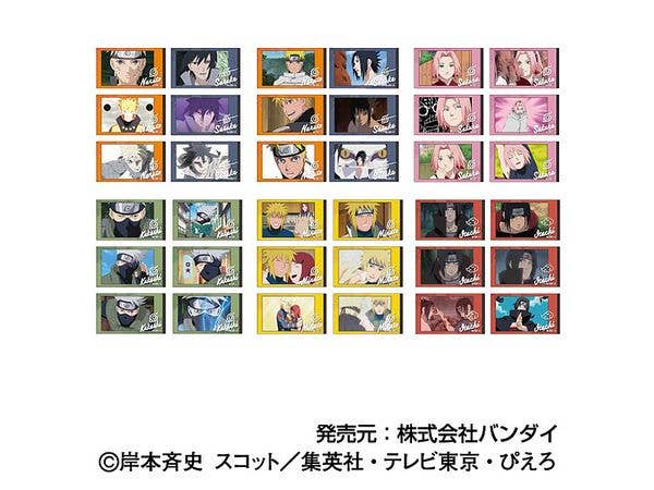 Naruto Shippuden: Memory Cut Stickers 1 Box 12Pcs