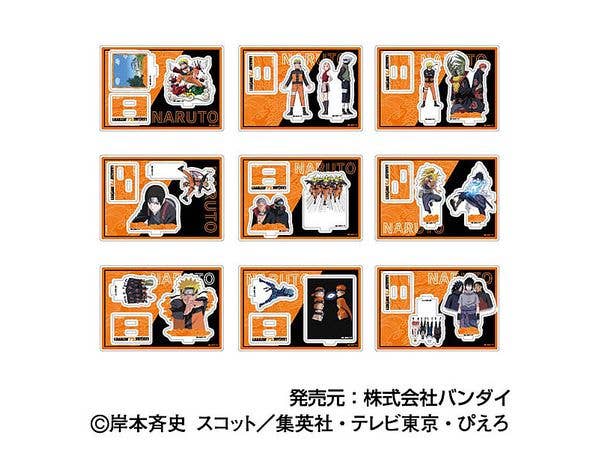 Naruto Shippuden: Acrylic Stand Collection Naruto 72 Series: 1Box (9pcs)