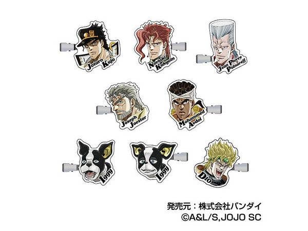 JoJo's Bizarre Adventure: Stardust Crusaders Collection Hair Clips: 1Box (10pcs)